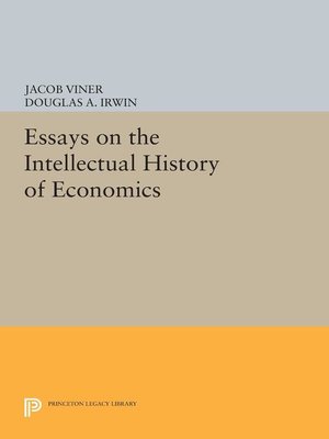 cover image of Essays on the Intellectual History of Economics